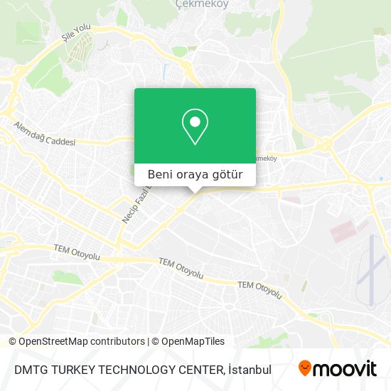 DMTG TURKEY TECHNOLOGY CENTER harita