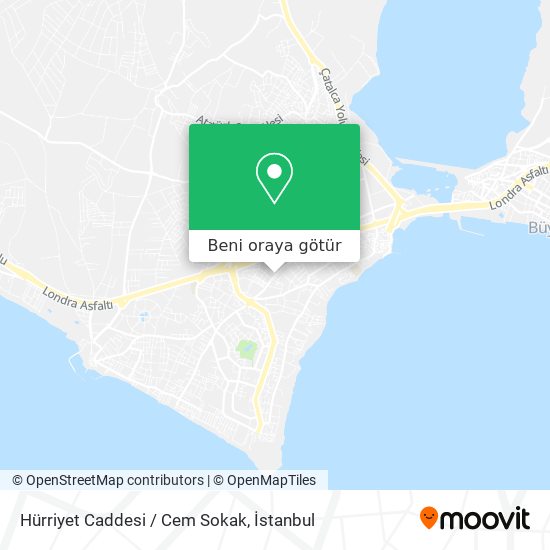 Hürriyet Caddesi / Cem Sokak harita
