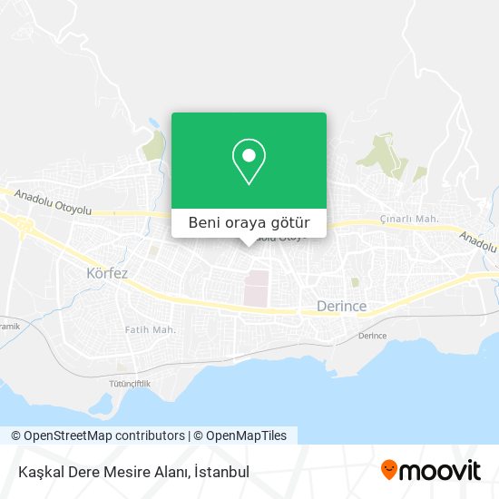 Kaşkal Dere Mesire Alanı harita