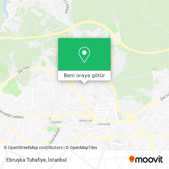 Ebruşka Tuhafiye harita