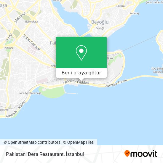 Pakistani Dera Restaurant harita