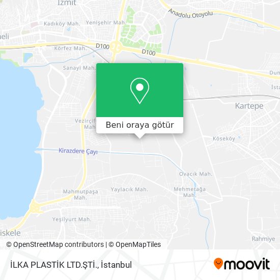 İLKA PLASTİK LTD.ŞTİ. harita