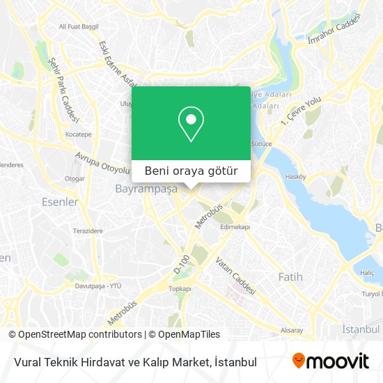 Vural Teknik Hirdavat ve Kalıp Market harita