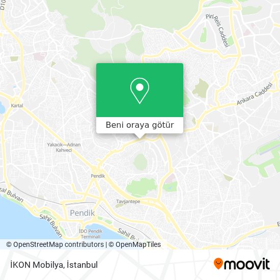İKON Mobilya harita