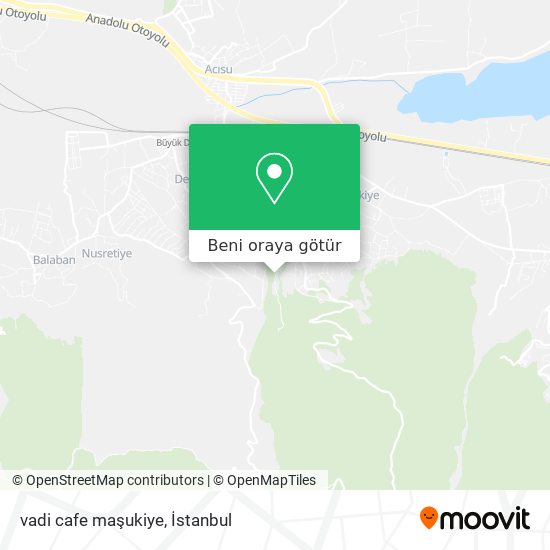 vadi cafe maşukiye harita