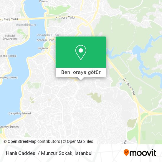 Hanlı Caddesi / Munzur Sokak harita