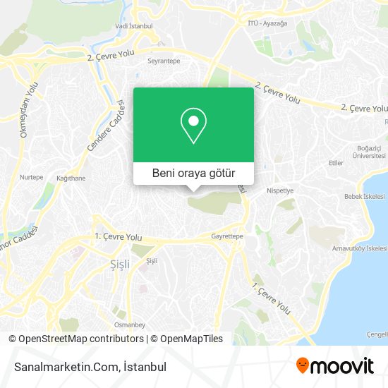Sanalmarketin.Com harita
