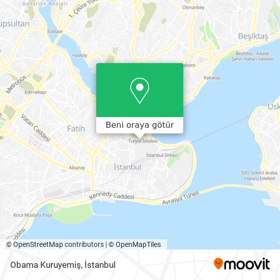 Obama Kuruyemiş harita