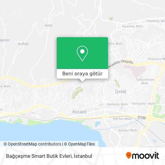 Bağçeşme Smart Butik Evleri harita