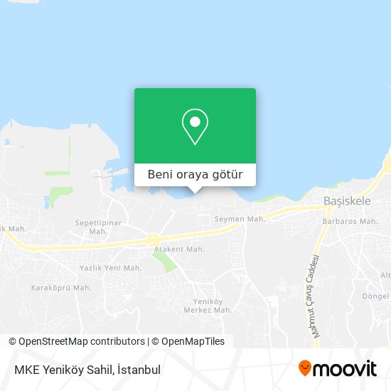 MKE Yeniköy Sahil harita