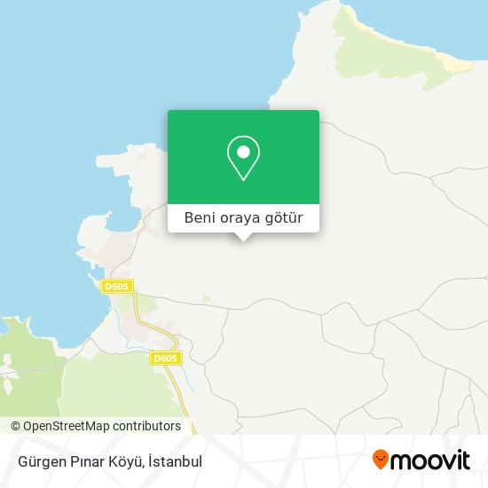 Gürgen Pınar Köyü harita
