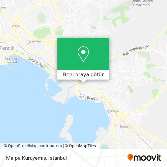 Ma-pa Kuruyemiş harita