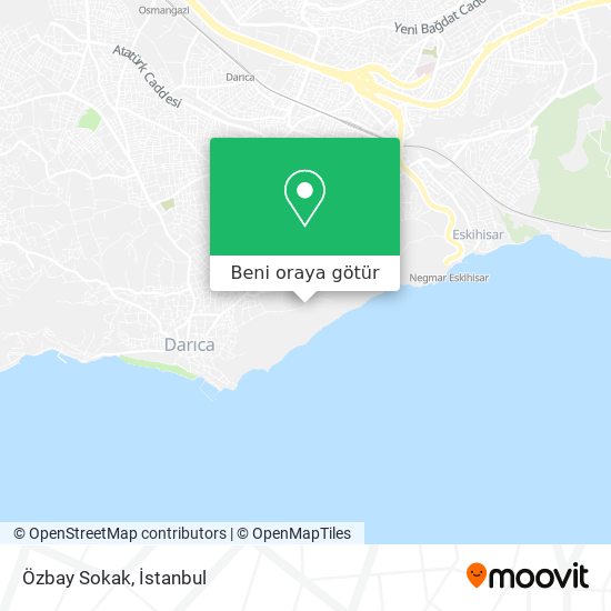 Özbay Sokak harita