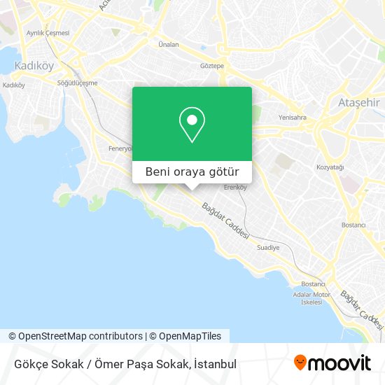 Gökçe Sokak / Ömer Paşa Sokak harita