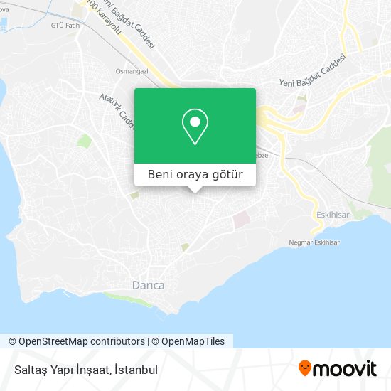Saltaş Yapı İnşaat harita