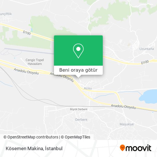 Kösemen Makina harita