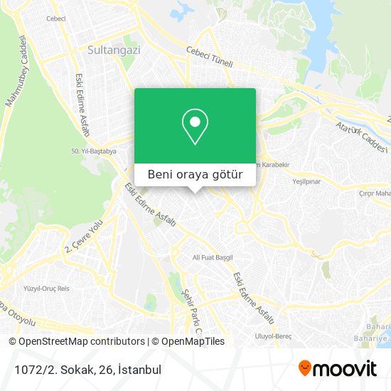 1072/2. Sokak, 26 harita