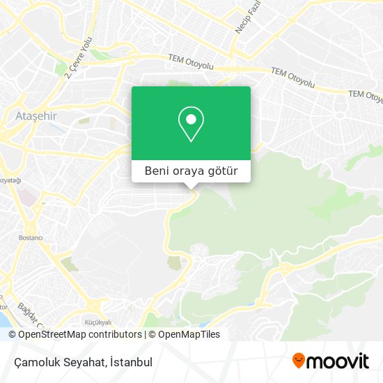 Çamoluk  Seyahat harita