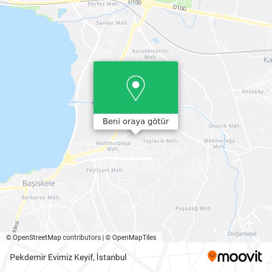 Pekdemir Evimiz Keyif harita