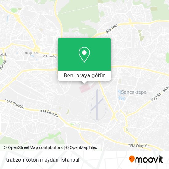trabzon koton meydan harita