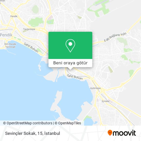 Sevinçler Sokak, 15 harita