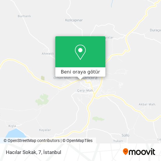 Hacılar Sokak, 7 harita