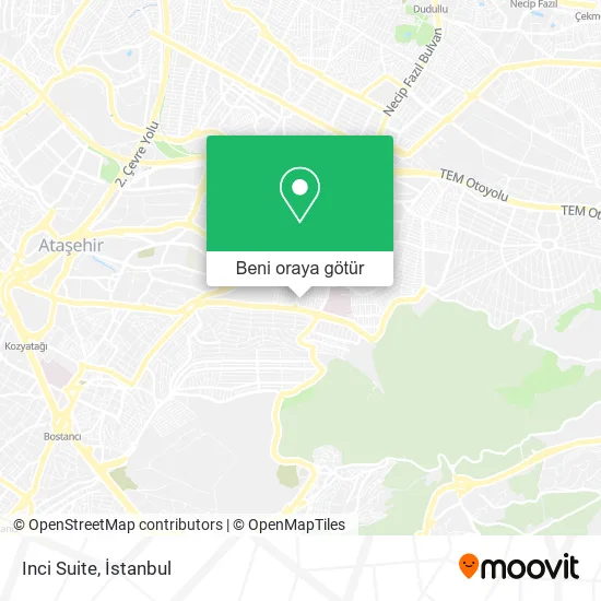 Inci Suite harita