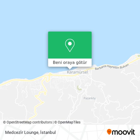 Medcezi̇r Lounge harita