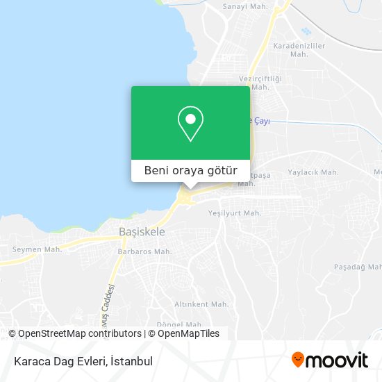 Karaca Dag Evleri harita