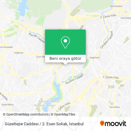 Güzeltepe Caddesi / 2. Esen Sokak harita