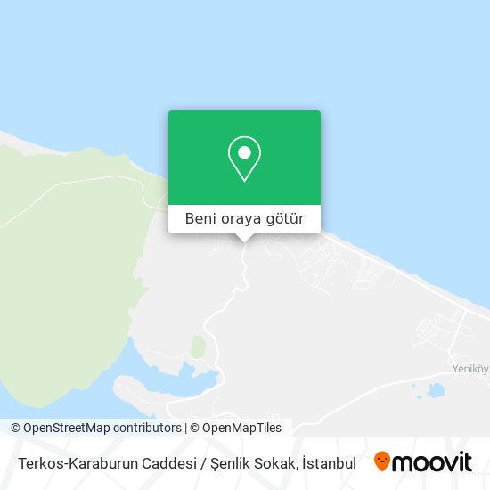 Terkos-Karaburun Caddesi / Şenlik Sokak harita