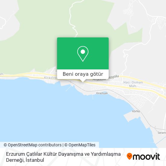 Erzurum Çatlılar Kültür Dayanışma ve Yardımlaşma Derneği harita