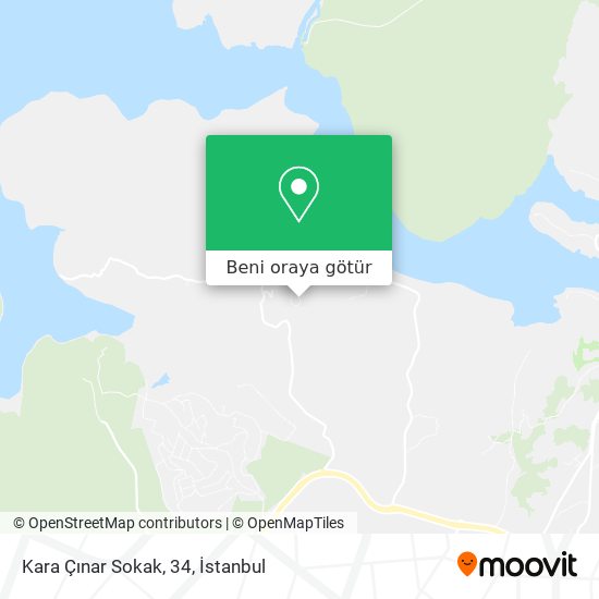 Kara Çınar Sokak, 34 harita