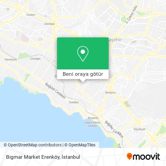 Bigmar Market Erenköy harita