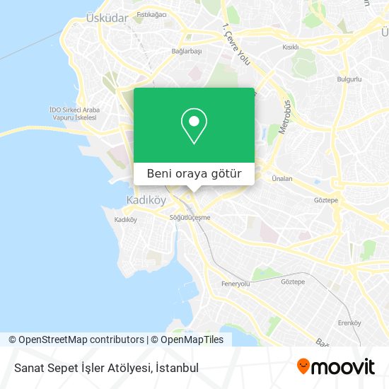 Sanat Sepet İşler Atölyesi harita
