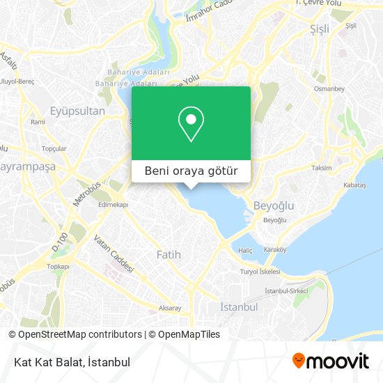 Kat Kat Balat harita
