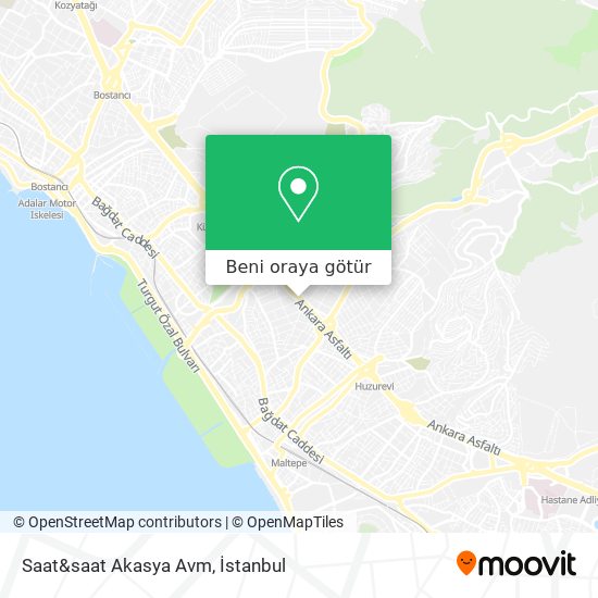 Saat&saat Akasya Avm harita