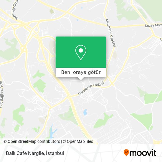 Ballı Cafe Nargile harita