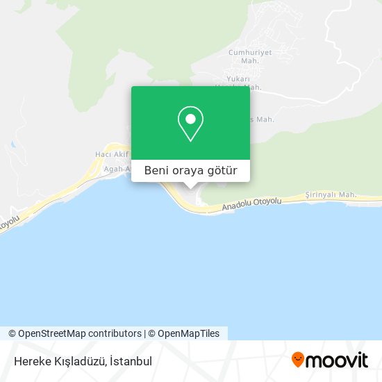Hereke Kışladüzü harita