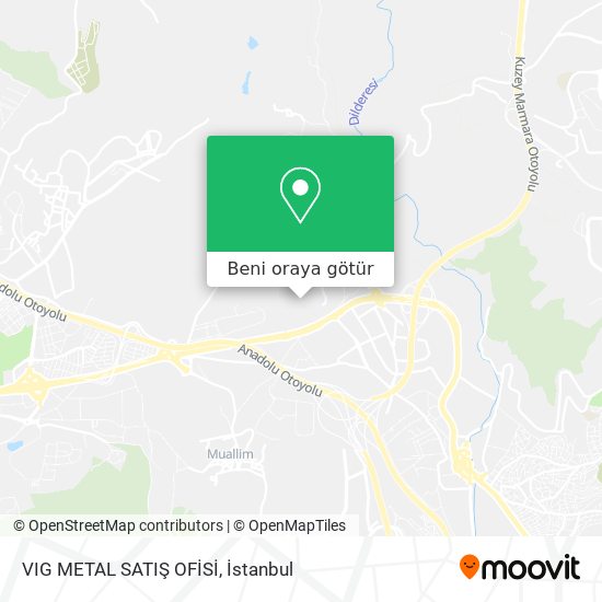 VIG METAL SATIŞ OFİSİ harita