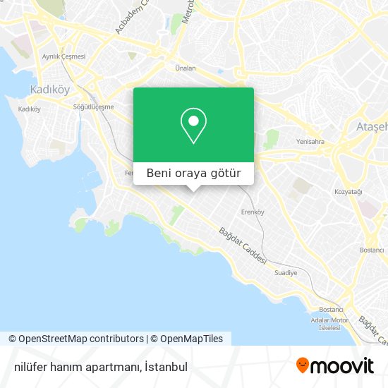 nilüfer hanım apartmanı harita