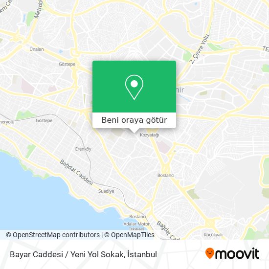 Bayar Caddesi / Yeni Yol Sokak harita