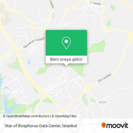 Star of Bosphorus Data Center harita