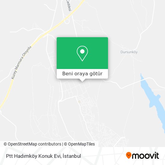 Ptt Hadımköy Konuk Evi harita