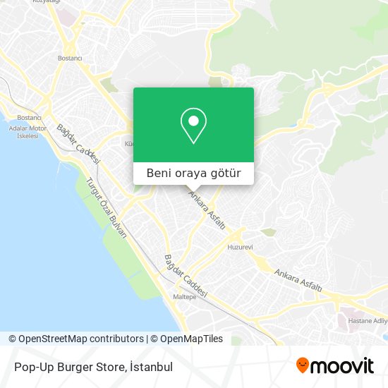 Pop-Up Burger Store harita