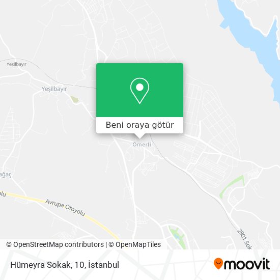 Hümeyra Sokak, 10 harita