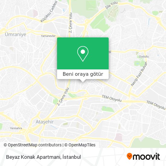 Beyaz Konak Apartmani harita