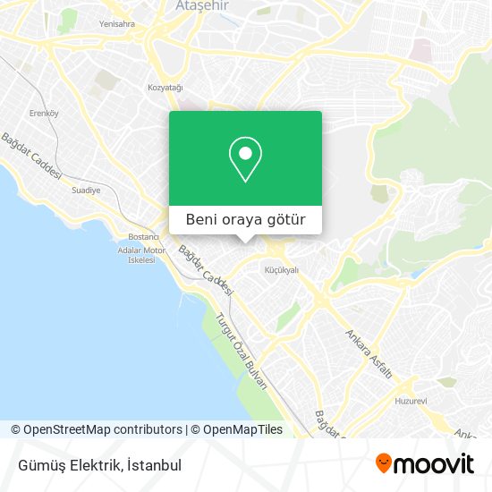 Gümüş Elektrik harita