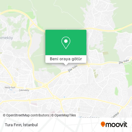 Tura Fırın harita