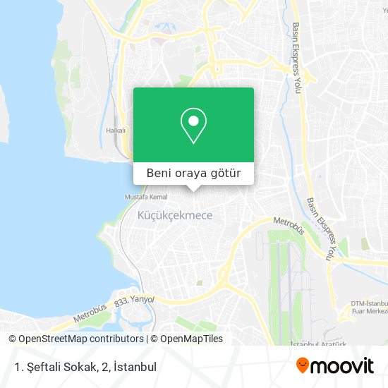 1. Şeftali Sokak, 2 harita
